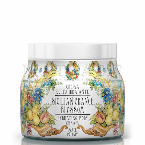 Rudy Profumi srl - Sicilian Orange Blossom - Crema Corpo Idratante - 450 ml | Creme corpo |  Erboristeria Natsabe: vendita online | erbe officinali, tisane, integratori