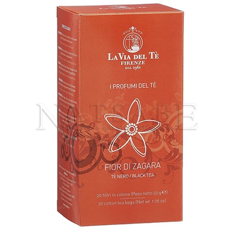 Snak - La Via del Tè - Tè Nero Fiori di Zagara - 20 filtri in cotone | Tè Nero |  Erboristeria Natsabe: vendita online | erbe officinali, tisane, integratori
