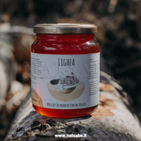 Miele Lighea - Organic Chestnut Honey - 500 g | Honey | Erboristeria Natsabe: online selling