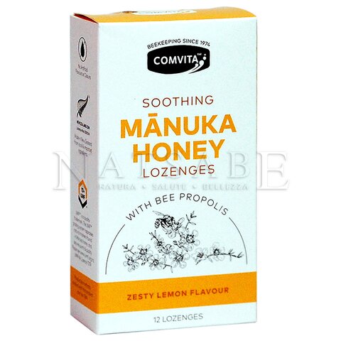 Comvita - Caramelle al miele di manuka | Miele di Manuka Caramelle |  Erboristeria Natsabe: vendita online | erbe officinali, tisane, integratori