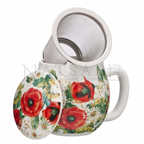 Snak - La Via del Tè - Tea Cup Camilla - Bouquet | Tea Cups | Erboristeria Natsabe: online selling