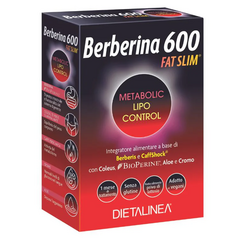 Berberina 600 Fat Slim - 60 compresse da 800 mg