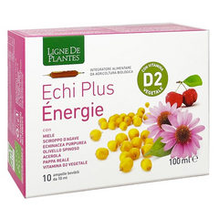 Echi Plus Energie con Pappa reale, estratti vegetali e vit.D2 - 10 ampolle da 10 ml