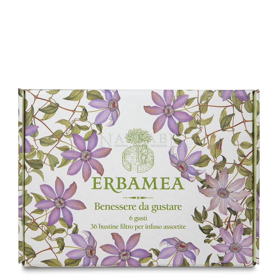 Erbamea - Collezione Tisane del Benessere - 36 bustine filtro assortite | Tisane filtro |  Erboristeria Natsabe: vendita online | erbe officinali, tisane, integratori