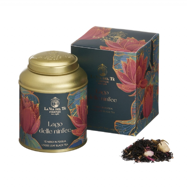 Tè Nero in foglia - Lago delle Ninfee - lattina decorata da 100 g