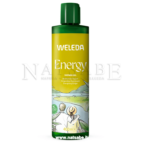 Weleda - Doccia Cremosa allo Zenzero - Energy -  400 ml | Bagnoschiuma e shampodoccia |  Erboristeria Natsabe: vendita online | erbe officinali, tisane, integratori