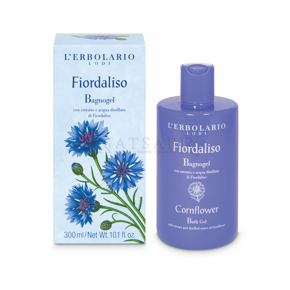 Erbolario - Fiordaliso - Bagnogel - 300 ml | Bagnoschiuma e shampodoccia |  Erboristeria Natsabe: vendita online | erbe officinali, tisane, integratori