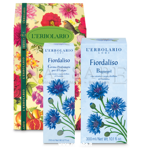 Erbolario - Fiordaliso - Confezione Regalo Duo Corpo | Confezioni Regalo Erbolario |  Erboristeria Natsabe: vendita online | erbe officinali, tisane, integratori
