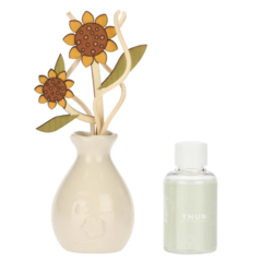 Diffusore per Ambienti con Bastoncini - Girasole