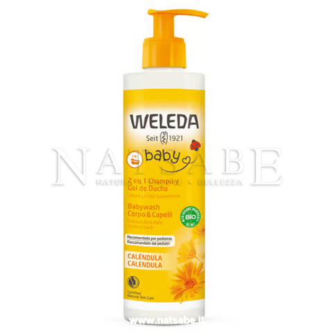 Weleda - Calendula Shampoo and Body Wash - 400ml | Baby Care | Erboristeria Natsabe: online selling