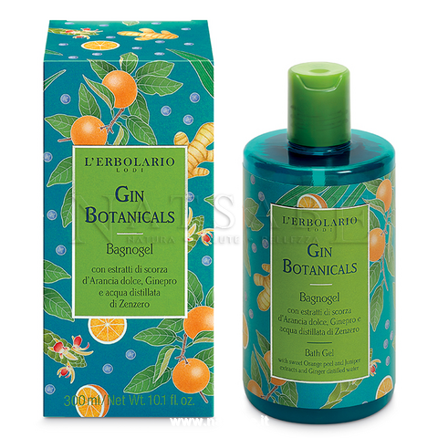 Erbolario - Gin Botanicals - Bagnoschiuma - 300 ml | Bagnoschiuma e shampodoccia |  Erboristeria Natsabe: vendita online | erbe officinali, tisane, integratori