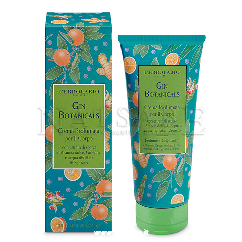 Erbolario - Gin Botanicals - Crema Corpo - 200 ml | Creme corpo |  Erboristeria Natsabe: vendita online | erbe officinali, tisane, integratori