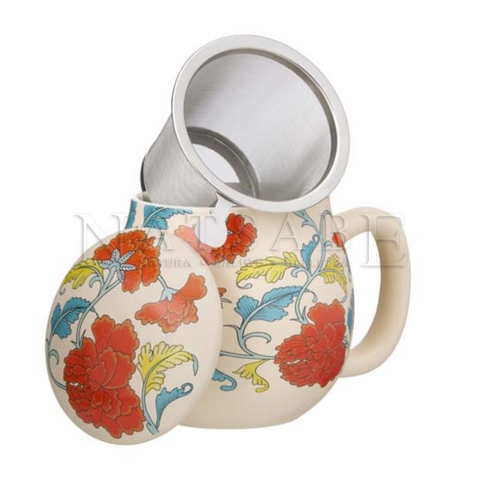 Snak - La Via del Tè - Tazza Tisana Camilla - Meilin | Tazze tisana |  Erboristeria Natsabe: vendita online | erbe officinali, tisane, integratori