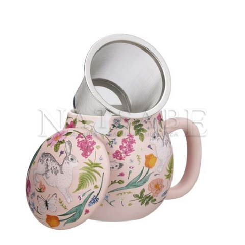 Snak - La Via del Tè - Herbal Tea Cup - Country Pink | Tea Cups | Erboristeria Natsabe: online selling