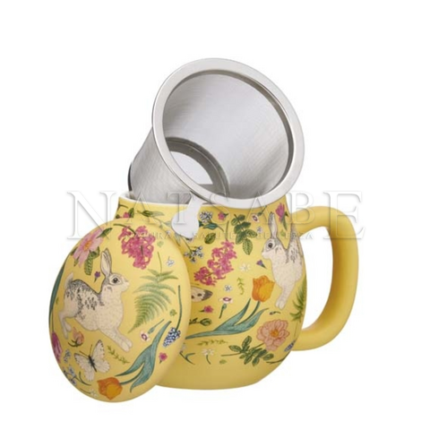 Snak - La Via del Tè - Herbal Tea cup - Country light yellow | Tea Cups | Erboristeria Natsabe: online selling