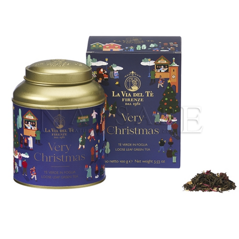 Snak - La Via del Tè - Christmas Tea Vey Christmas - tin 100g | Gift Set | Erboristeria Natsabe: online selling