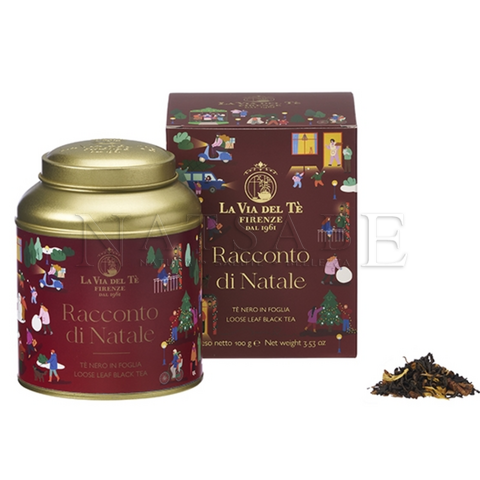 Snak - La Via del Tè - Christmas Tea Christmas Tale - tin 100g | Gift Set | Erboristeria Natsabe: online selling