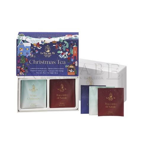 Snak - La Via del Tè - Tè di Natale in Confezione Regalo da 12 filtri | Confezioni Regalo |  Erboristeria Natsabe: vendita online | erbe officinali, tisane, integratori