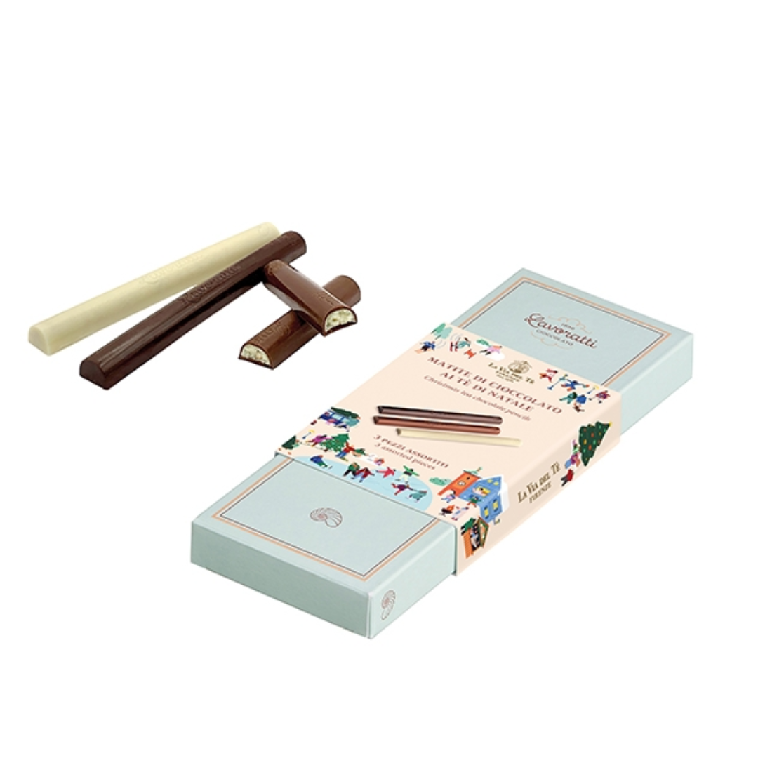 Matite di cioccolato al Tè di Natale - 60g