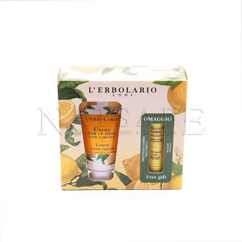 Erbolario - Kit Mani e Labbra - Limone | Creme mani |  Erboristeria Natsabe: vendita online | erbe officinali, tisane, integratori