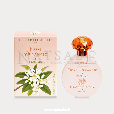Erbolario - Fiori d'Arancio - Profumo - 50 ml | Profumi |  Erboristeria Natsabe: vendita online | erbe officinali, tisane, integratori