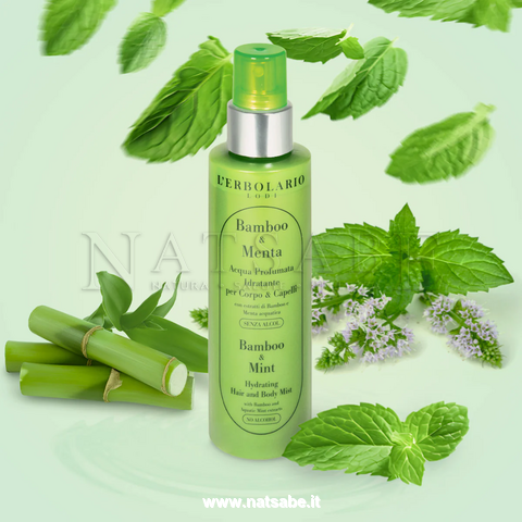 Erbolario - Acqua Profumata Corpo e Capelli - Bamboo e Menta - 150 ml | Profumi |  Erboristeria Natsabe: vendita online | erbe officinali, tisane, integratori