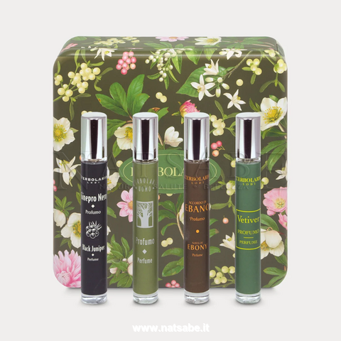 Erbolario - Sinfonia di Profumi - Collezione Note Legnose | Confezioni Regalo Erbolario |  Erboristeria Natsabe: vendita online | erbe officinali, tisane, integratori