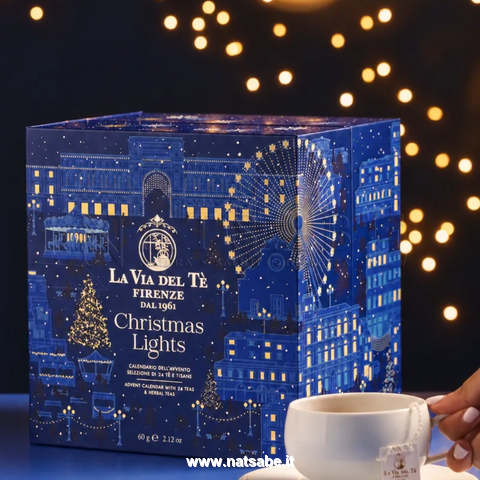 Snak - La Via del Tè - Calendario dell'Avvento 2026 - Christmas Lights  | Confezioni Regalo |  Erboristeria Natsabe: vendita online | erbe officinali, tisane, integratori