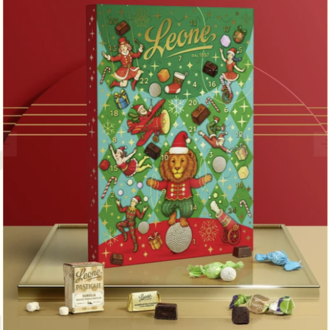 Calendario dell'Avvento 2026 - Cioccolatini e Praline Leone