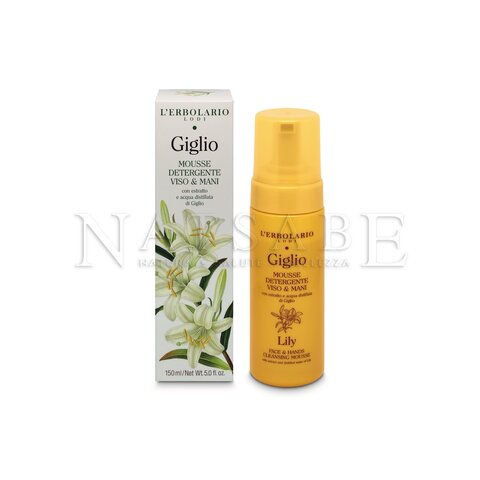 Erbolario - Giglio - Mousse Detergente Viso e Mani - 150 ml | Sapone liquido |  Erboristeria Natsabe: vendita online | erbe officinali, tisane, integratori