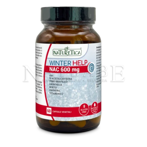 Naturetica - Winter Help NAC 600 - 60 capsule vegetali da 893 mg | Difese immunitarie |  Erboristeria Natsabe: vendita online | erbe officinali, tisane, integratori