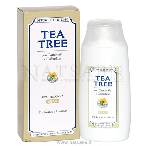 Erboristeria Magentina - Tea Tree - Detergente Intimo - 200ml | Detergenti intimi |  Erboristeria Natsabe: vendita online | erbe officinali, tisane, integratori