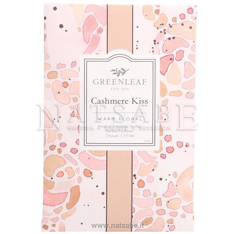 Greenleaf Inc. - Cashmere Kiss - Sacchetto Profumato per Armadi | Sacchetti per armadi e profumabiancheria |  Erboristeria Natsabe: vendita online | erbe officinali, tisane, integratori
