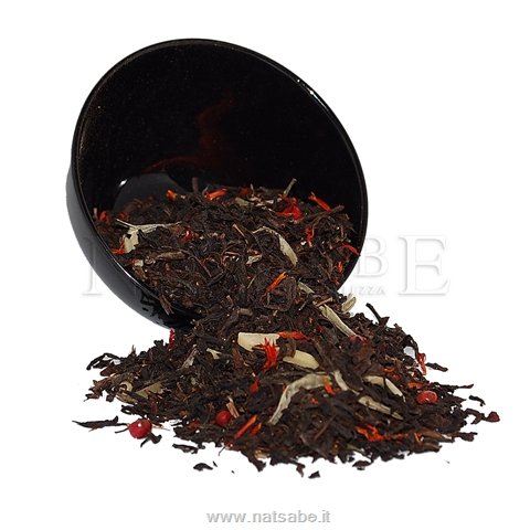 Snak - La Via del Tè - Tè Nero di Natale Santa Claus - 100g | Tè di Natale  |  Erboristeria Natsabe: vendita online | erbe officinali, tisane, integratori
