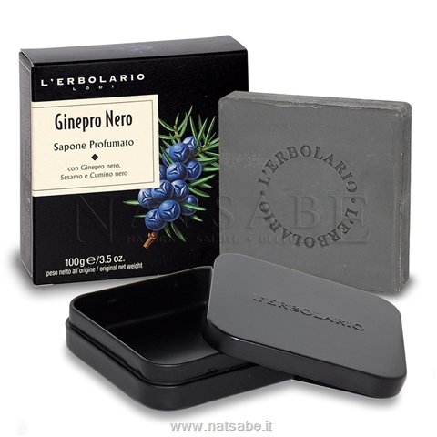 Erbolario - Ginepro Nero - Sapone Profumato - 100g | Saponi |  Erboristeria Natsabe: vendita online | erbe officinali, tisane, integratori