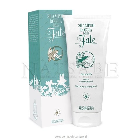 Erboristeria Magentina - Olio delle Fate - Shampoo Doccia - 200ml | Bagnoschiuma e shampodoccia |  Erboristeria Natsabe: vendita online | erbe officinali, tisane, integratori
